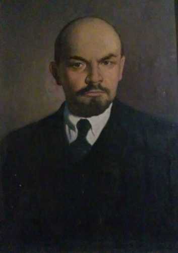 Григорий Бенашвили. В. И. Ленин. 1919