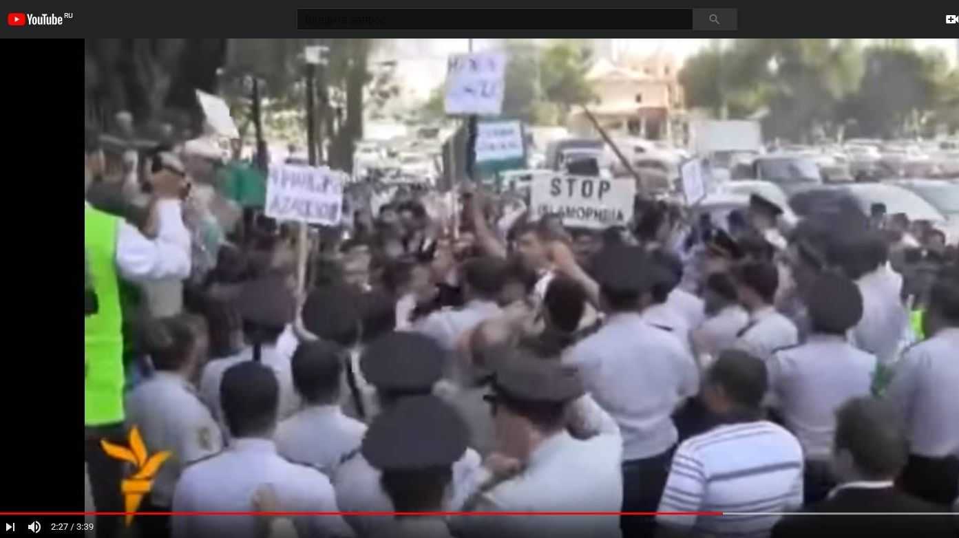 Митинг в Гянджа
