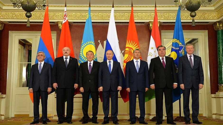 Заседание Совета коллективной безопасности ОДКБ Президент России