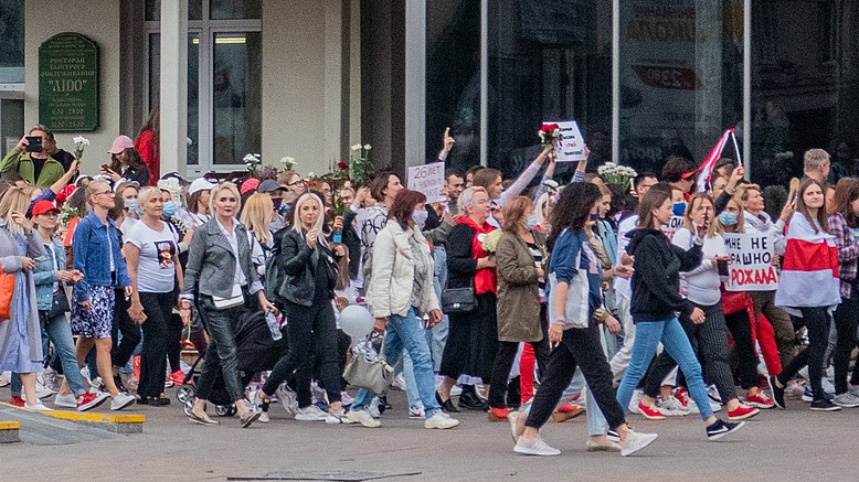 «Женский марш» в Минске