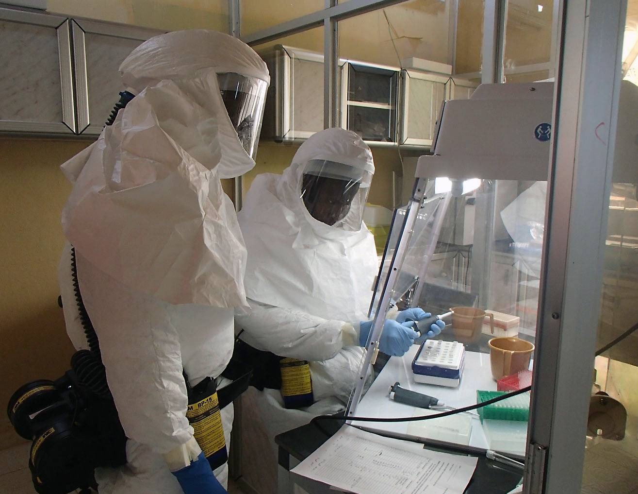Американские военные исследуют вирус лихорадки Эбола
