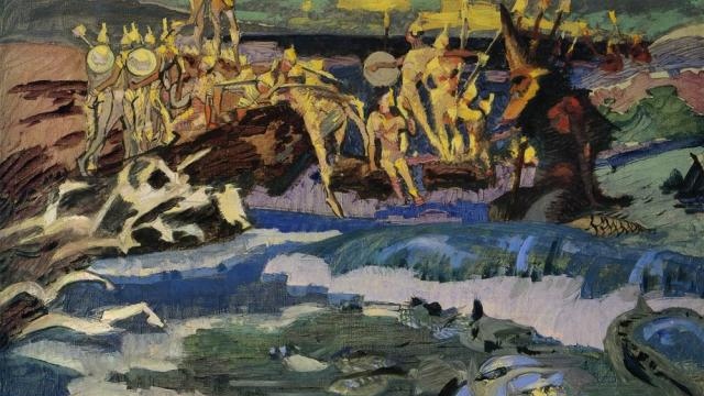 Михаил Врубель. Тридцать три богатыря. 1901