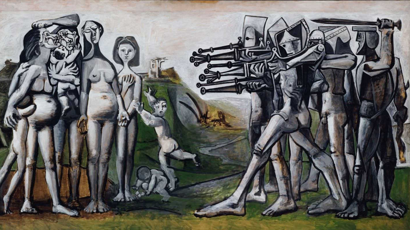 Пабло Пикассо. Резня в Корее. 1951 год
