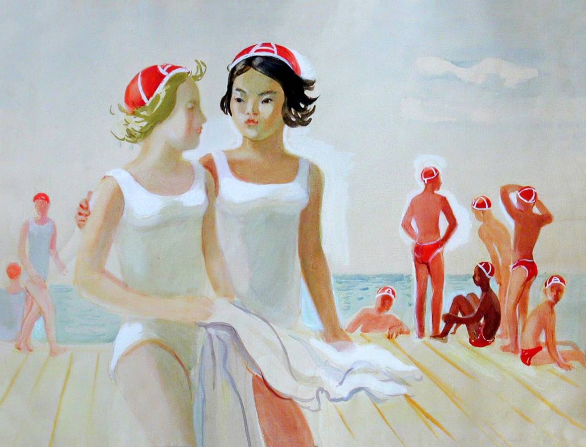 Нина Кашина. Утро в Артеке. 1934-1935