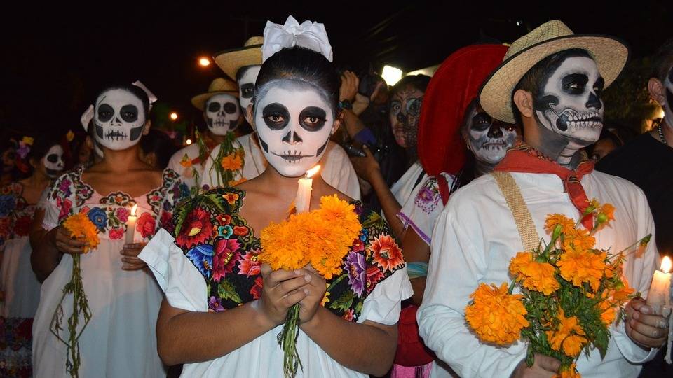 Карнавал «День мёртвых». Мексика.