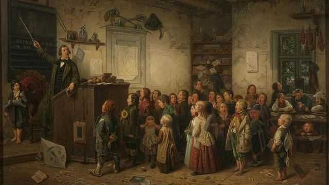 Иоганн Хазенклевер.Иобс — учитель.1845-1852