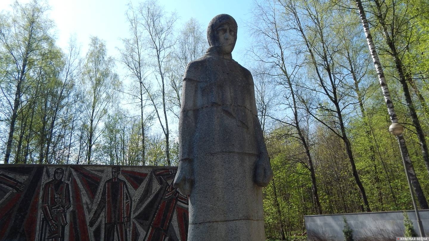 Мемориал «Скорбящая мать». Реадовский парк в Смоленске.