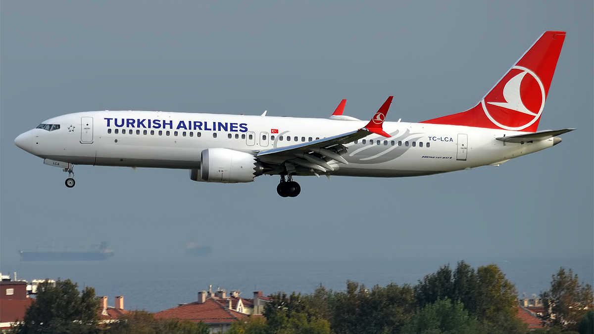 Боинг 737-8 MAX Turkish Airlines