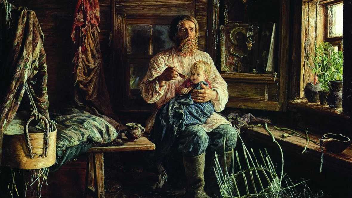 Василий Максимов. Слепой хозяин. 1884
