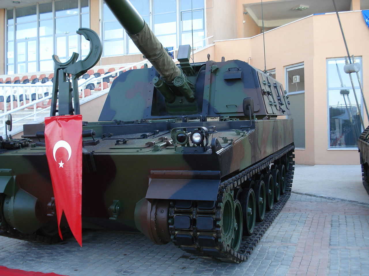 Турецкая САУ T-155 «Фыртына»