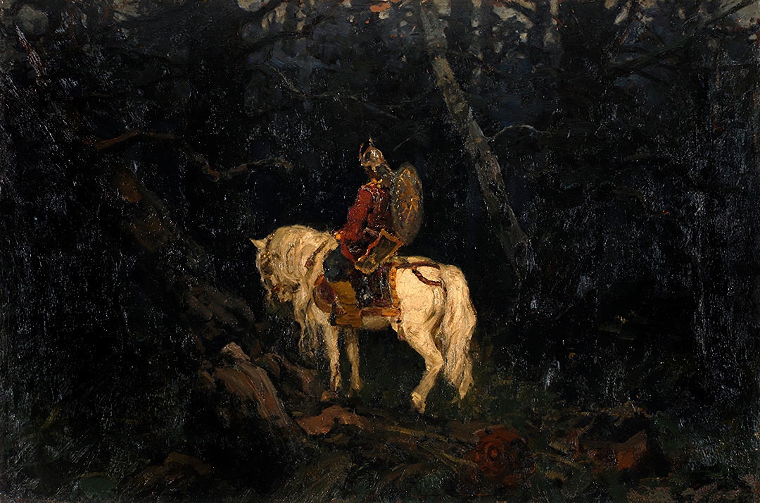 Виктор Васнецов. Витязь на распутье. 1870-е — 1880-е