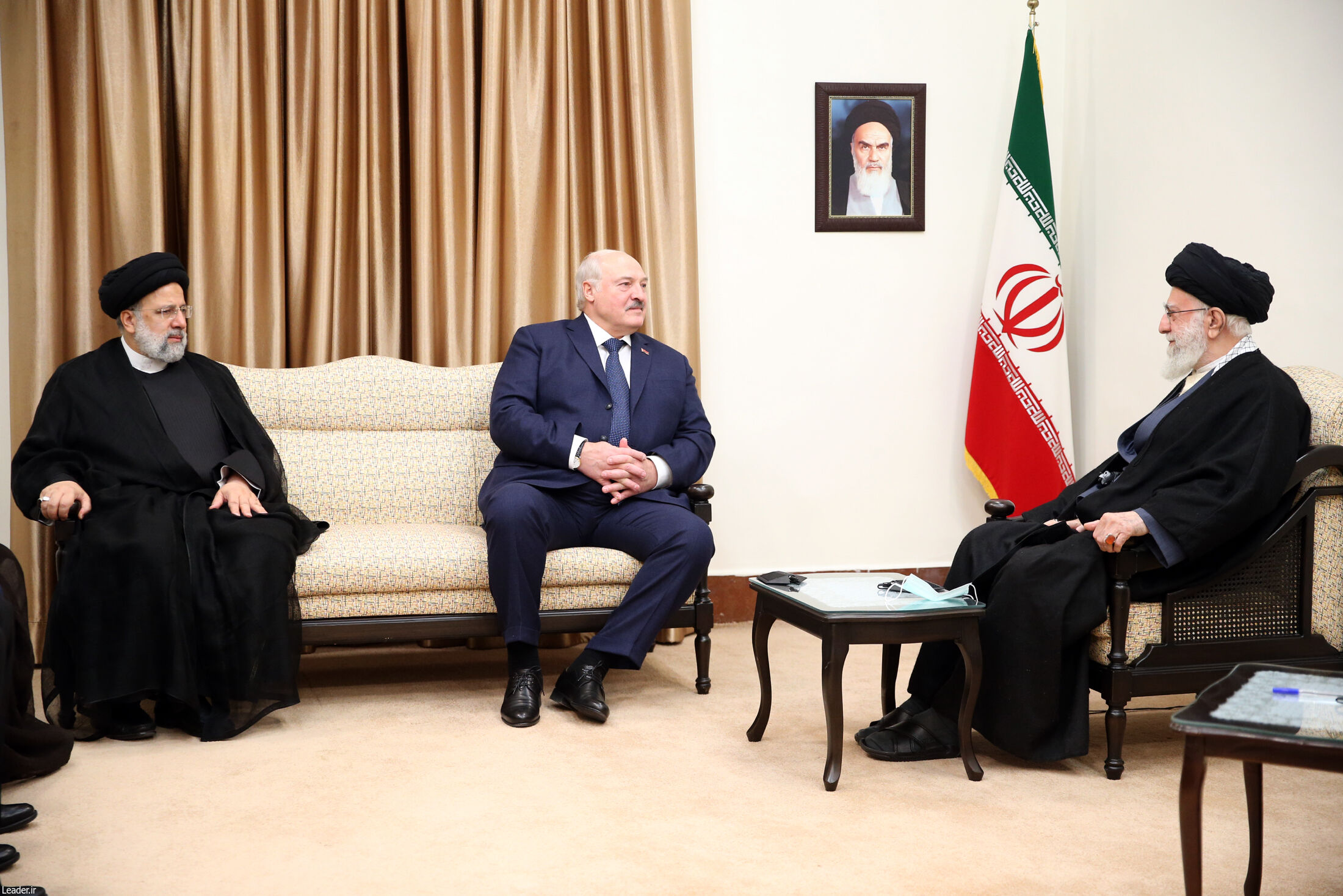 Александр Лукашенко на встреча с Верховным лидером Ирана Али Хаменеи