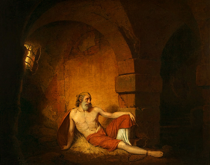 Джозеф Райт. Пленный. 1774