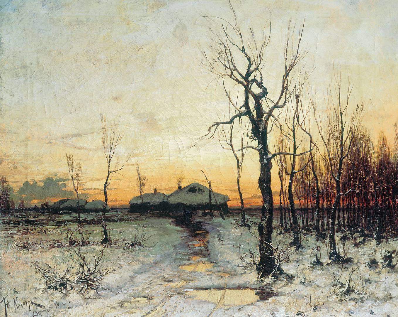 Клевер Юлий. Зима. 1876.