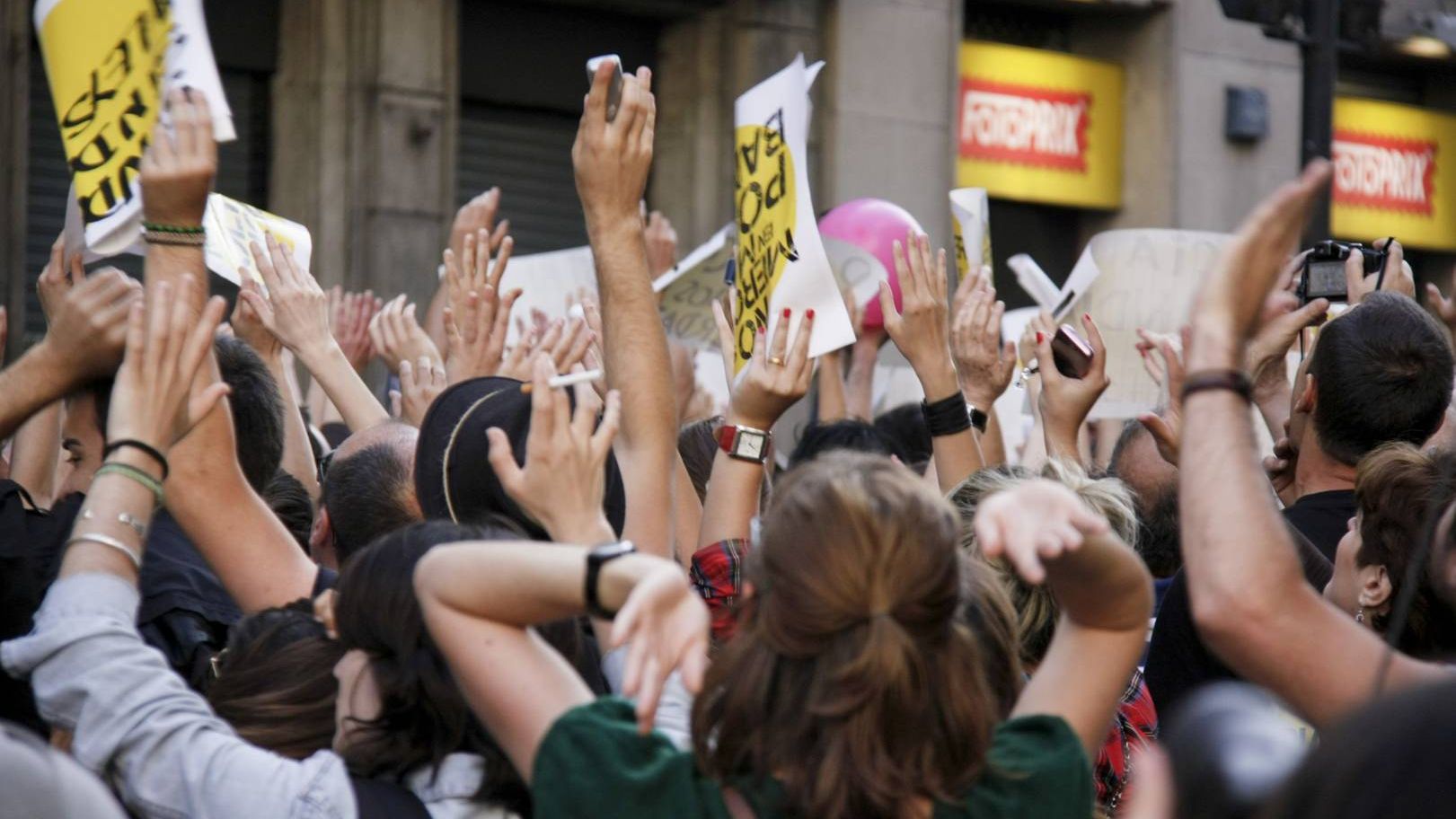 15M DEMOCRACIAREALYA BARCELONA