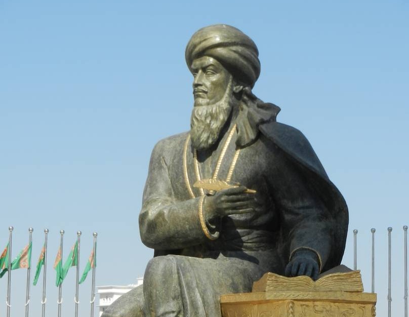 Памятник поэту Махтумкули в Ашхабаде