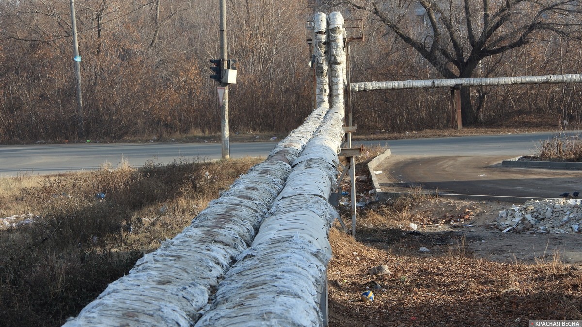 Теплотрасса. Трубы