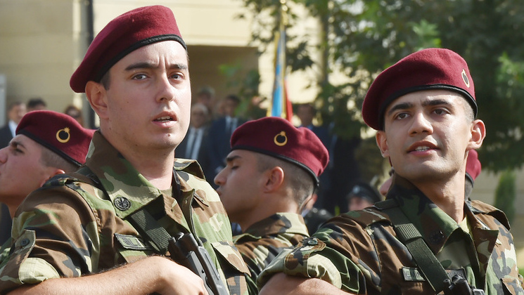 Военнослужащие Азербайджана