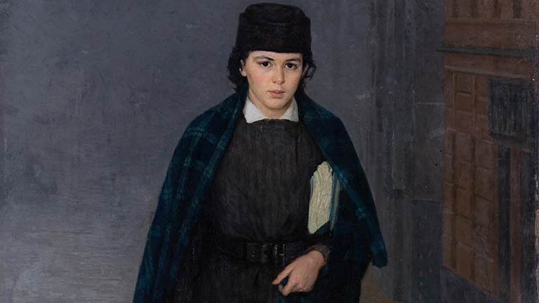 Николай Ярошенко. Курсистка. 1883