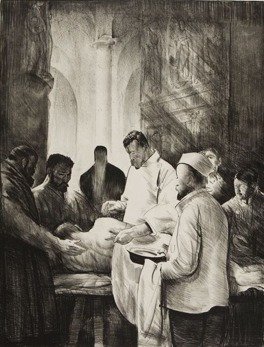 Джордж Уэсли Беллоуз. Основной госпиталь. (Серия Война). 1918