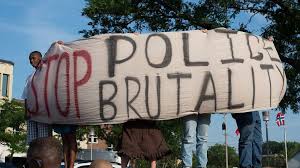 Протесты против беззакония полицейских. США