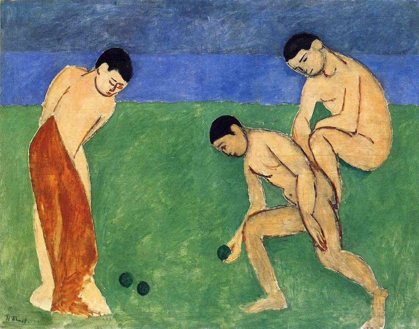 Анри Матисс. Игра в шары. 1908