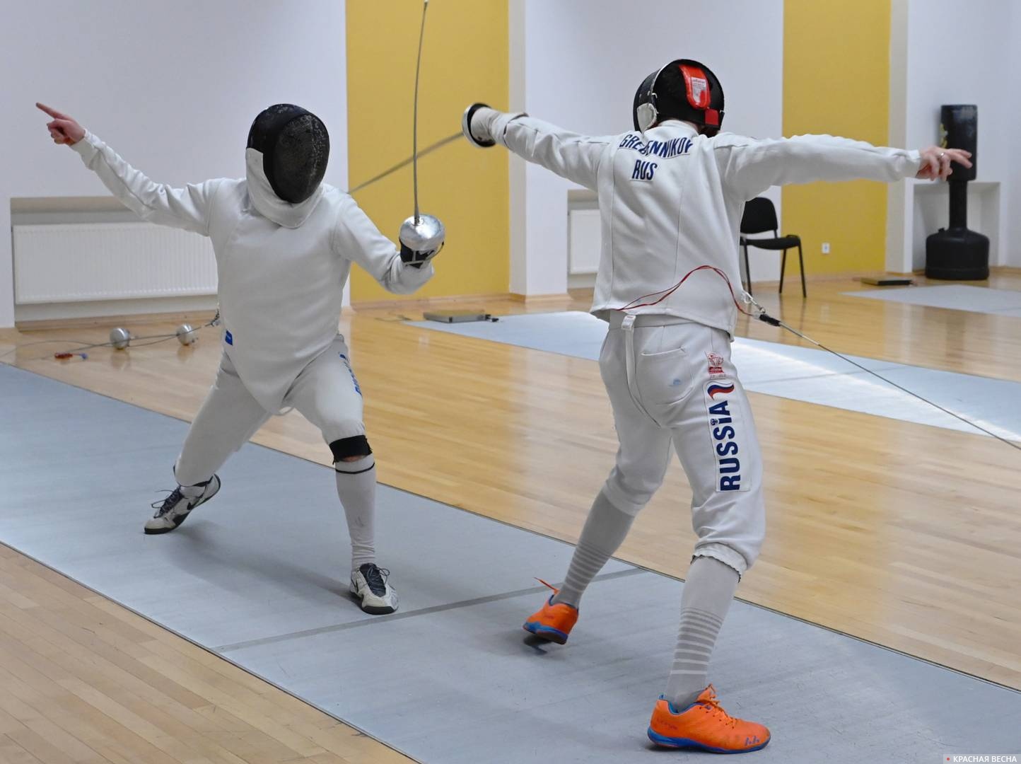 Фехтование. Шпага, Мужчины (архивная фотография)