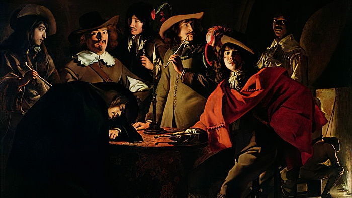 Луи ле Нен «Курящие стражи» 1643