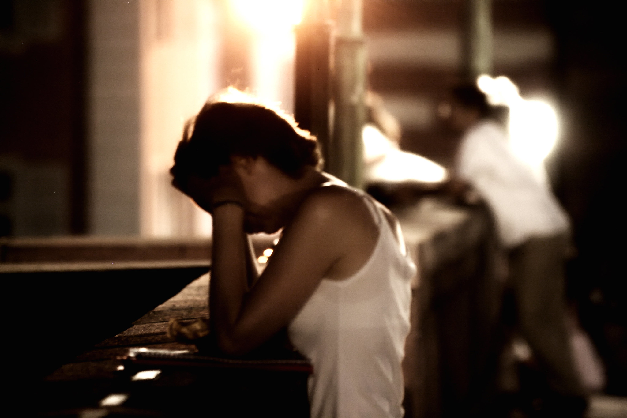 Жертва домогательств