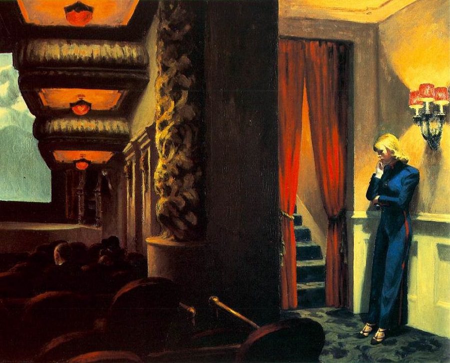 Эдвард Хоппер. Нью-йоркский кинотеатр. 1939