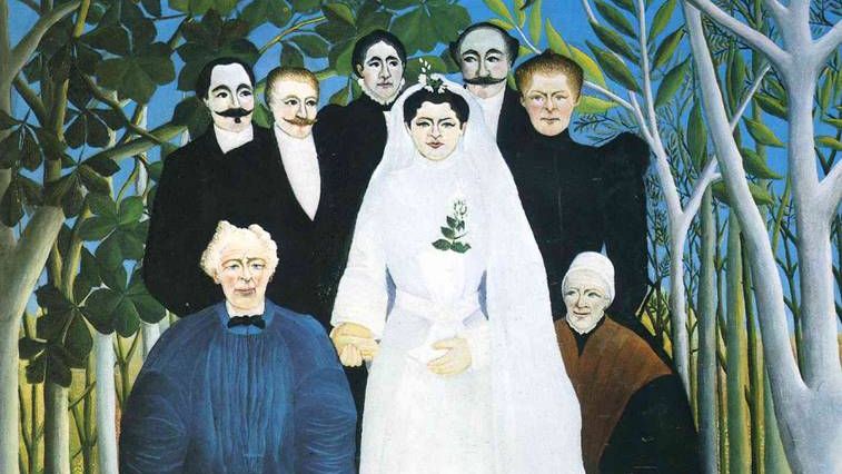 Анри Руссо. Свадьба. 1905