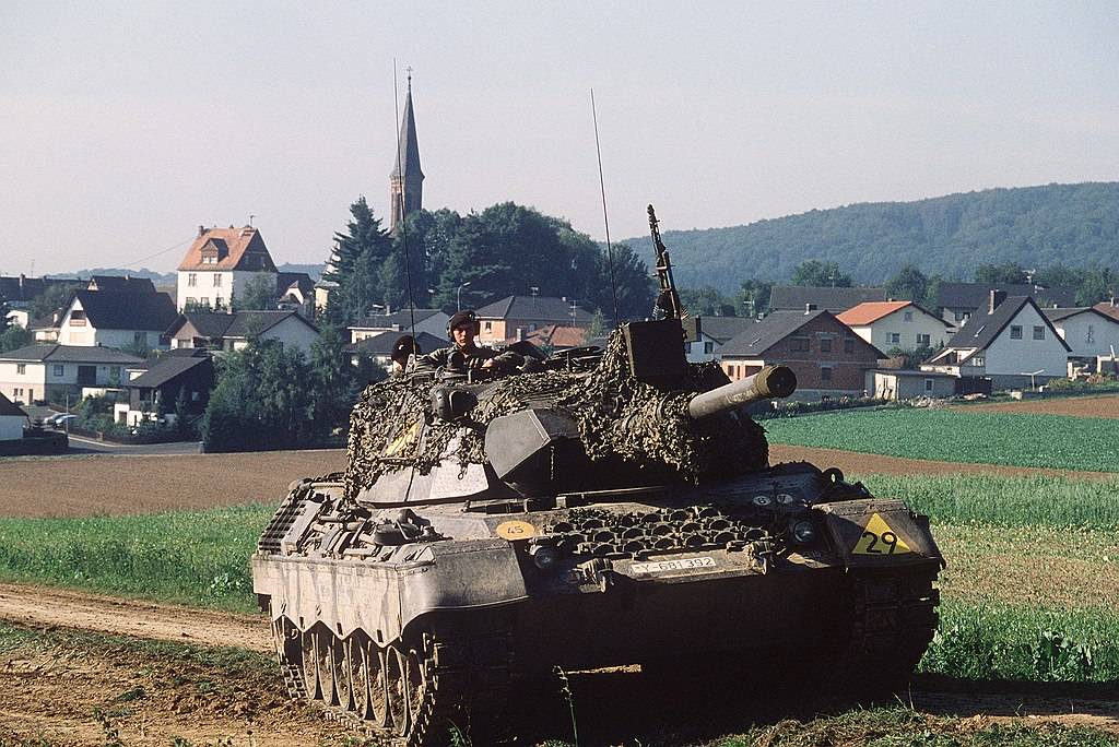 Западногерманский танк Leopard 1 