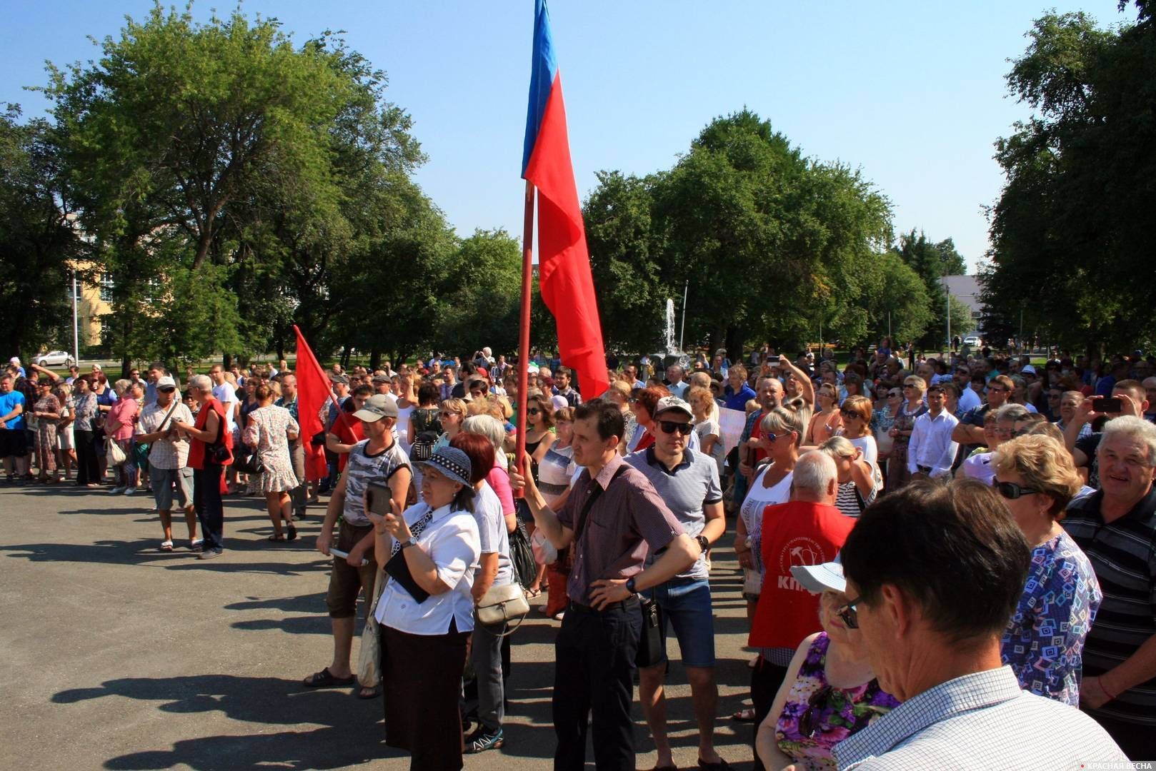 Митинг против пенсионной реформы. 28.07.2018. Нижний Тагил