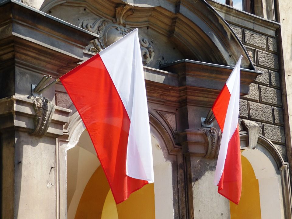 Польша, флаг, нации