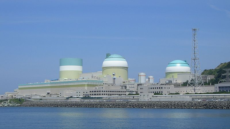 Атомная электростанция Иката. Япония
