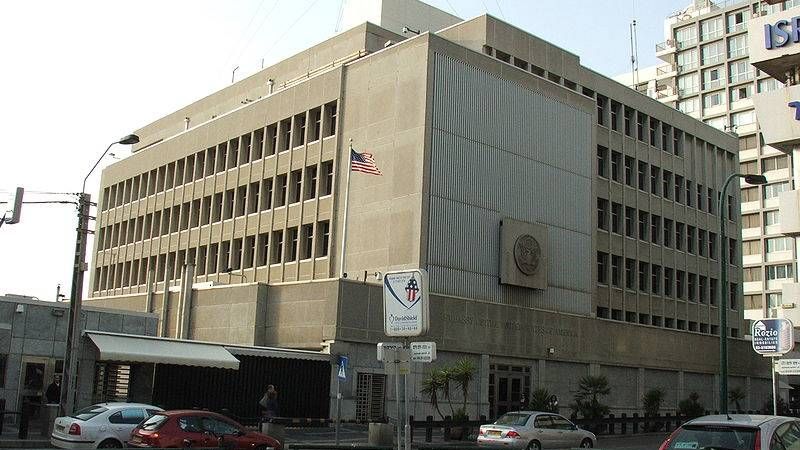 Посольство США в Тель-Авиве. Израиль
