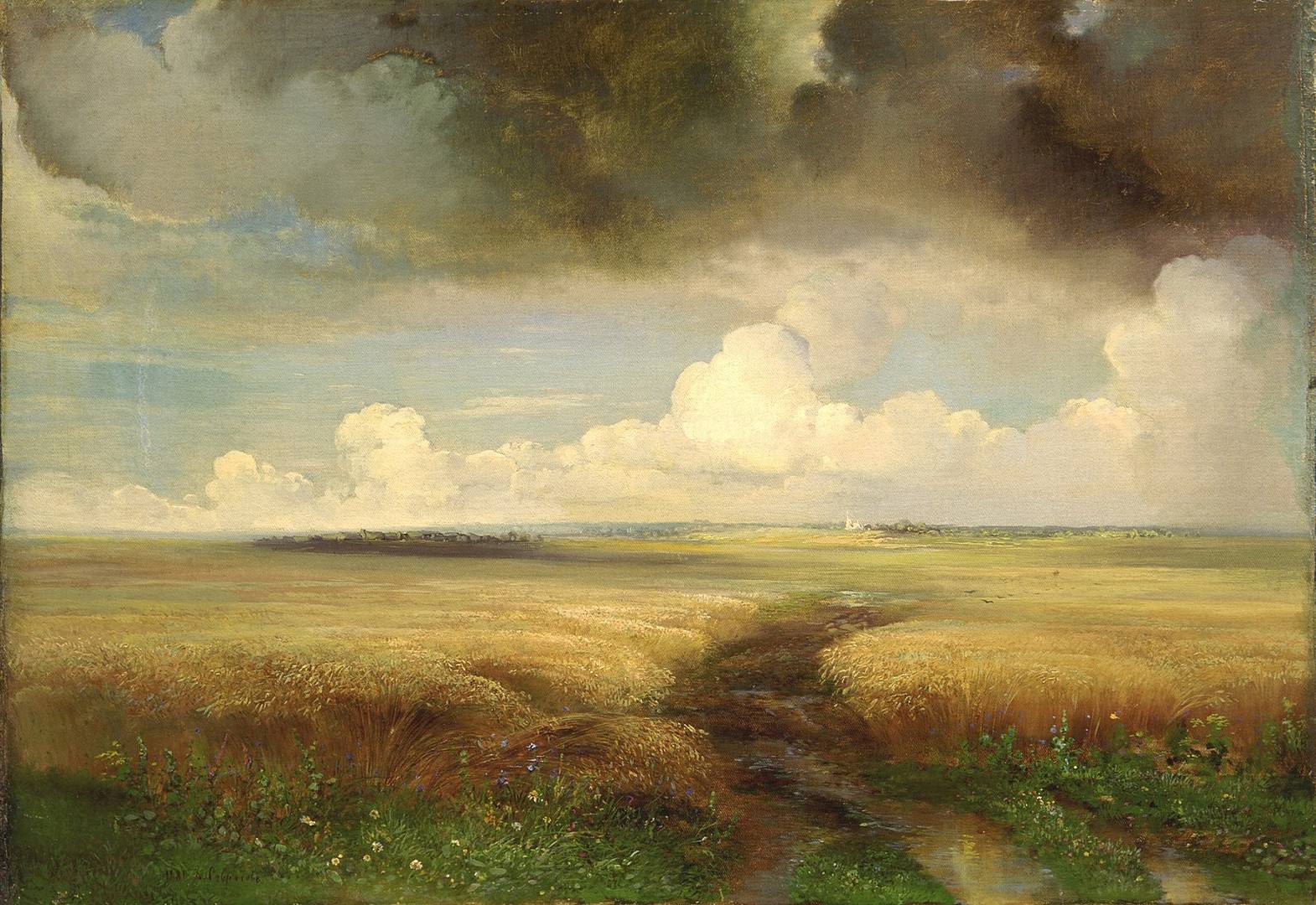 Алексей Саврасов — Рожь, 1881