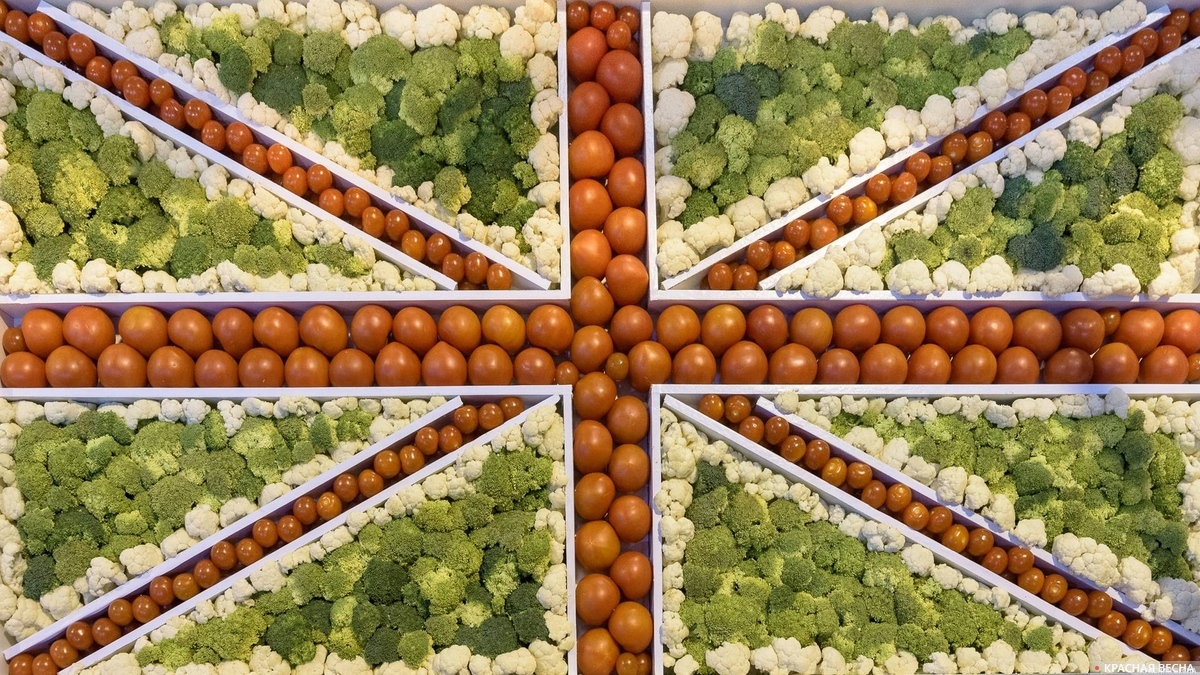 Овощной флаг Великобритании
