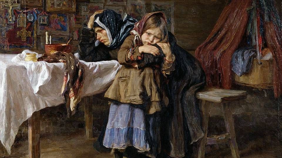 Творожников Иван Иванович. Горе. 1889