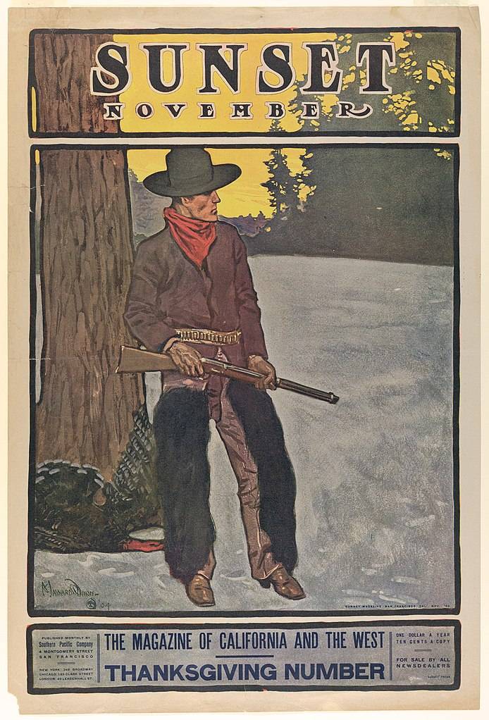 Обложка журнала Sunset Magazine