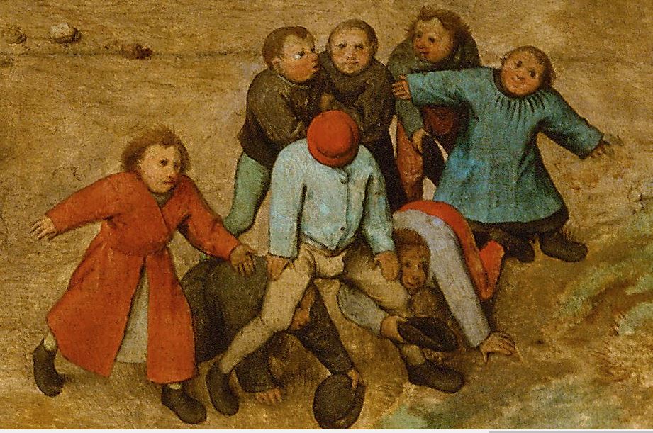 Игры детей (Фрагмент). 1560