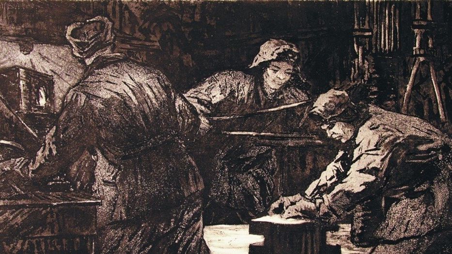 Павел Быстров. Буровики. Нефтяники Тэбука. 1963