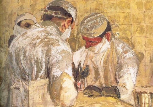 Жан Эдуар Вюйер. Хирурги (фрагмент). 1914