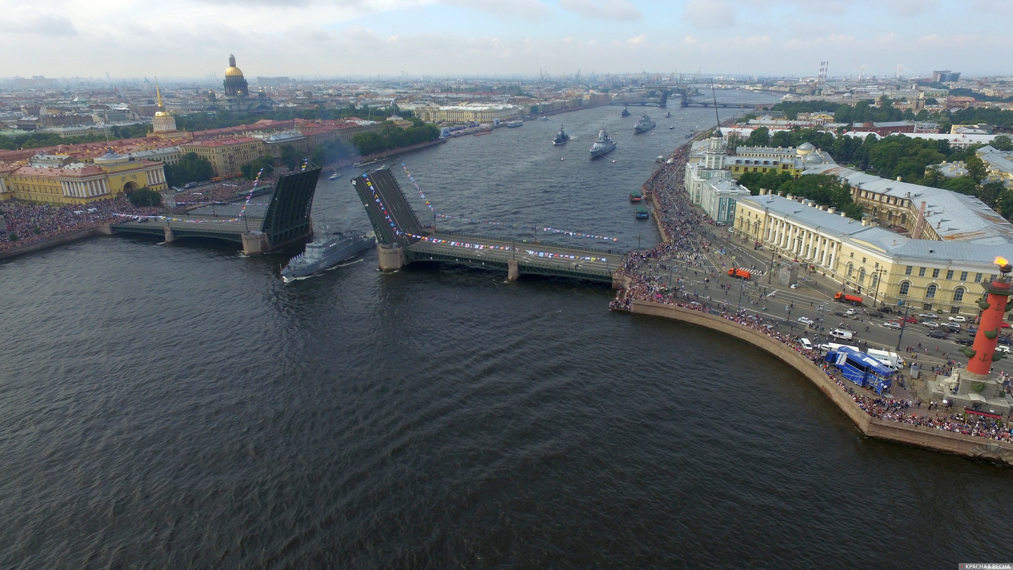 Военно-морской парад в Санкт-Петербурге 30.07.17