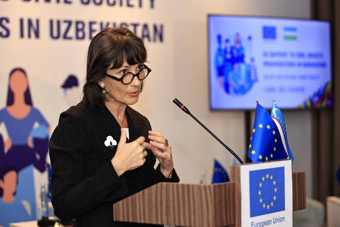 Посол ЕС в Узбекистане Шарлотта Адриан