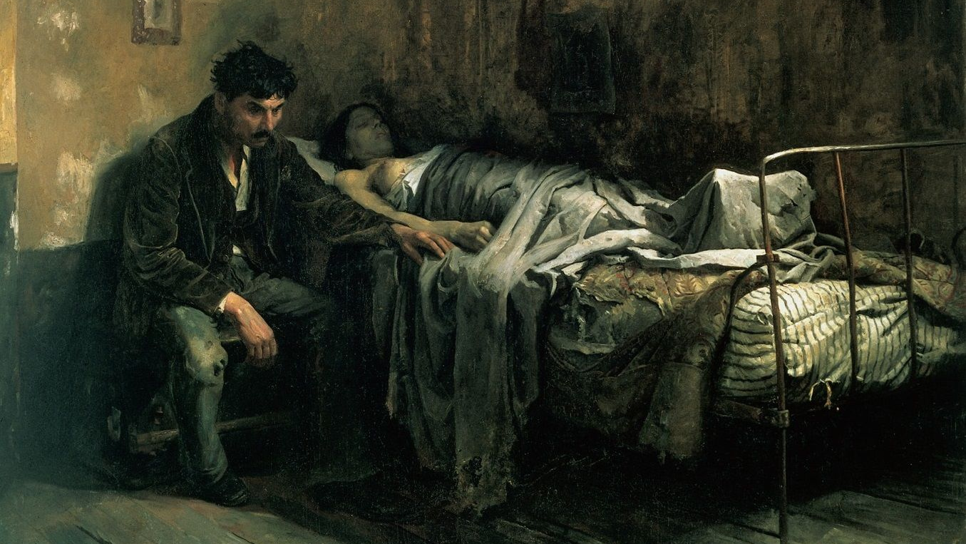 Кристобаль Рохас. Бедность. 1886