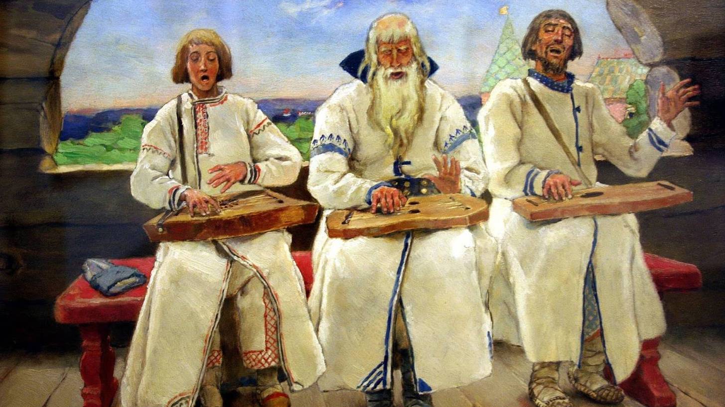 Виктор Васнецов «Гусляры» 1899