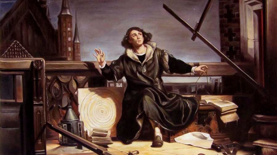 Ян Матейко. Коперник в башне Фромборке. 1872