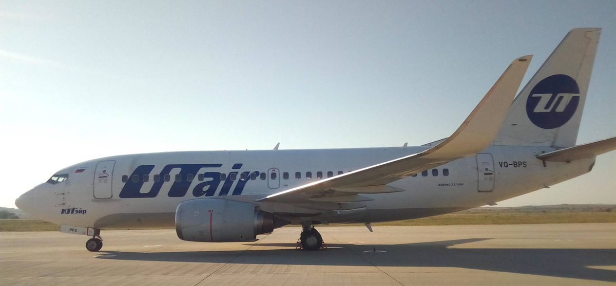 Самолет авиакомпании Utair