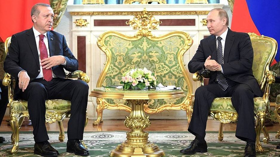 Владимир Путин и Реджеп Эрдоган